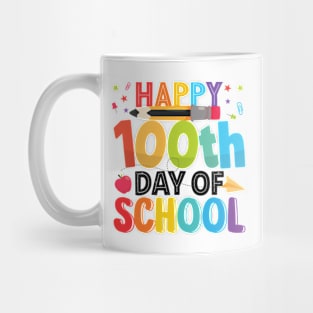 Happy 100 Days Of School Cool Teacher Student Mug